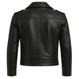 Handmade Cowhide Leather Biker Jacket: German U-Boat Style