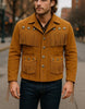 Vintage Fringe Leather Mens Western Jacket, Handmade Cowboy Style Rodeo Outfit with Classic Look