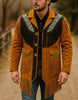 Handmade Leather Fringe Western Jacket for Men, Vintage Cowboy Style Classic Timeless Wear