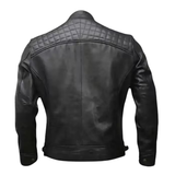 Cafe Racer Style Jacket Men's Sheepskin Butter Soft Leather: Vintage Handmade Motorcycle Biker Style