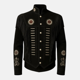 Men’s Embroidered Western Fringe Jacket Handmade Cowboy Coat Vintage Rodeo Style